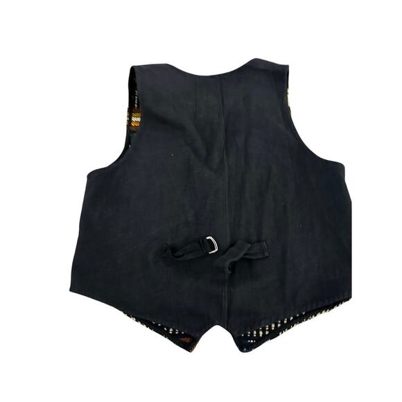 Jane Ashley Women's Multicolor Patchwork Western Southwest Cowboy Vest Size M - Picture 2 of 7